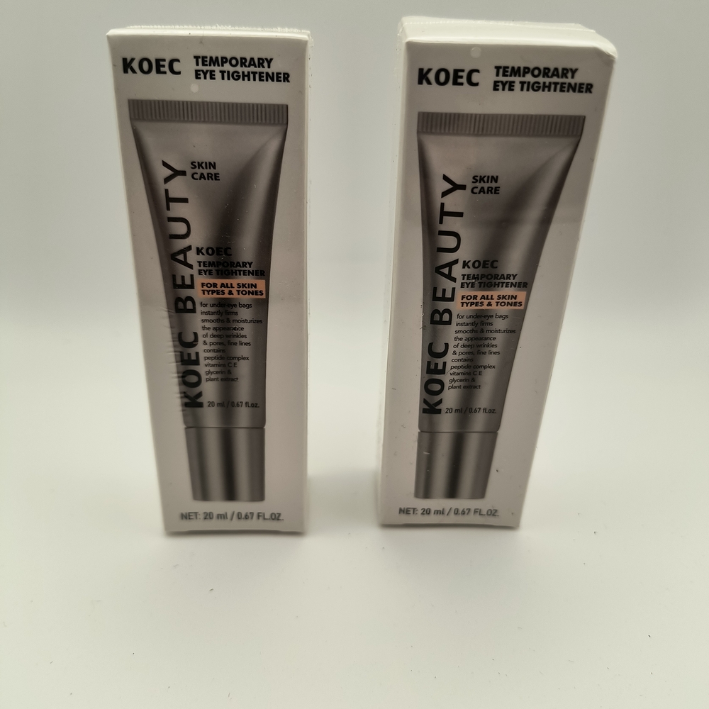 2 Pack Temporary Eye Tightener Firm Eye Skin Easy-Wear Formula 20ml/0.67 floz